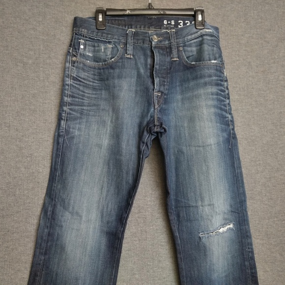 G-Star 3301 Victor Straight Men's Jeans W34 L33 - Picture 8 of 8